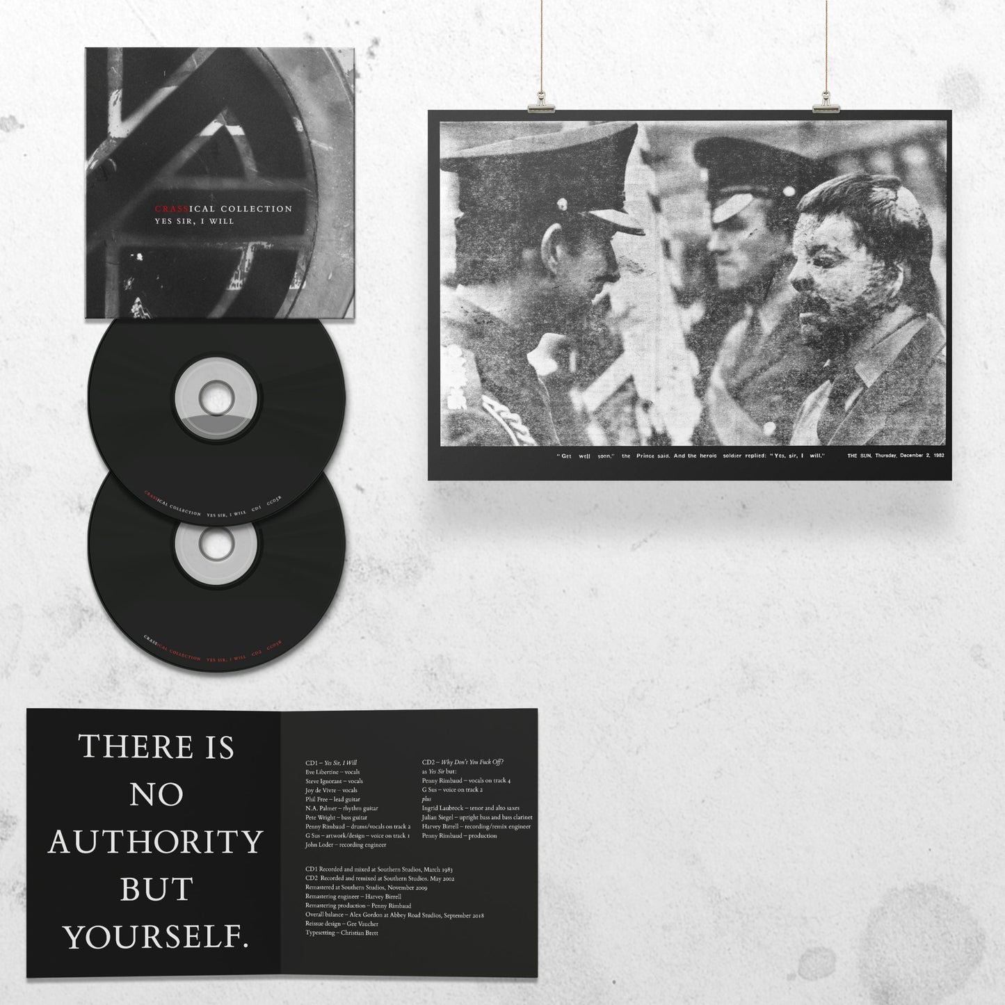 Crass - Yes Sir, I Will (Crassical Collection)