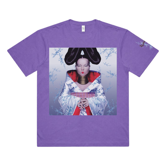 Official Homogenic Album Cover T-shirt (Violet - Custom Dyed)