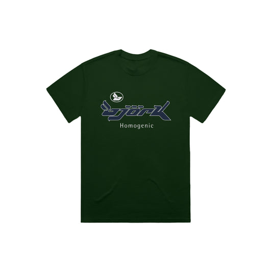 Official Homogenic T-shirt (Bottle Green)